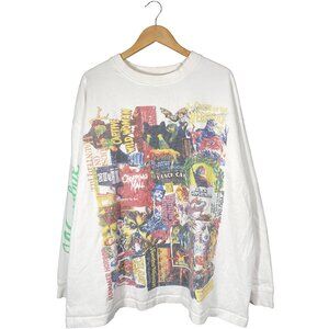 WE11DONE Horror Collage One Size Shirt